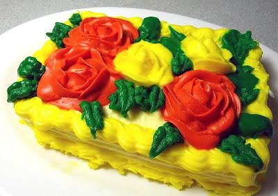 Gâteau fleuri Gâteau fleuri