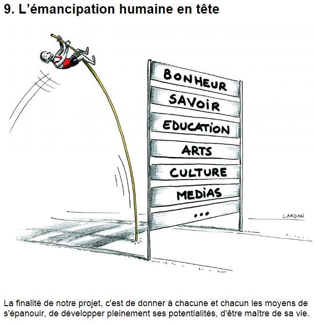 Capture Dans 10 jours, nous avons la possibilité, cette possibilité de tourner le dos au capitalisme, alors pourquoi hésiter ?
