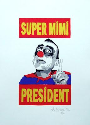 Mimi le clown président !