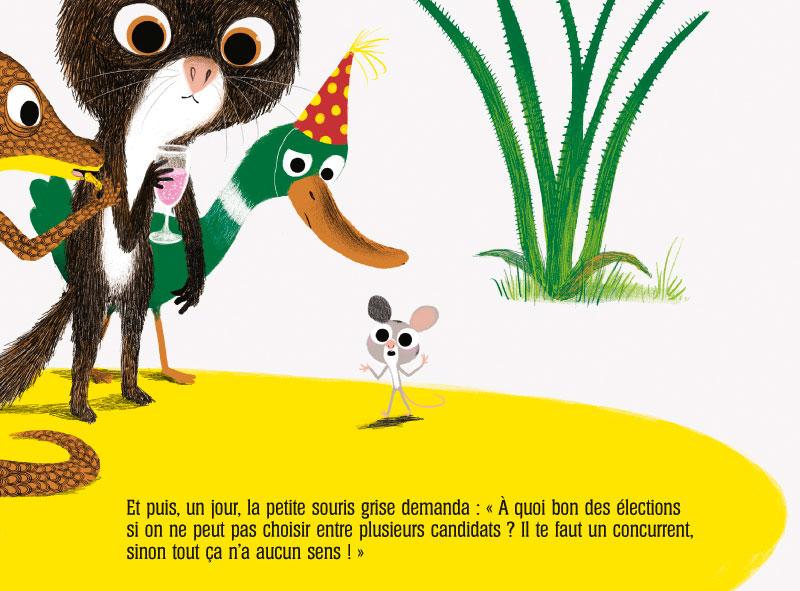 « Votez pour moi ! » de Martin Baltscheit et Marc Boutavant « Votez pour moi ! » de Martin Baltscheit et Marc Boutavant