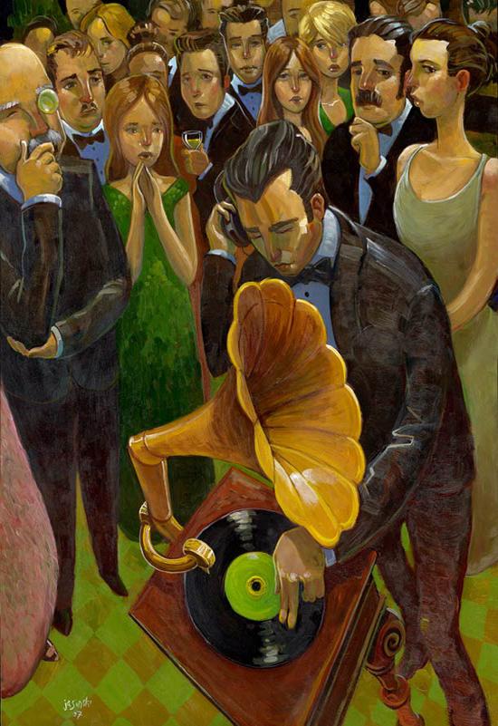 Aaron-Jasinski-geek-painting-5 Quand l’absurde rencontre la peinture