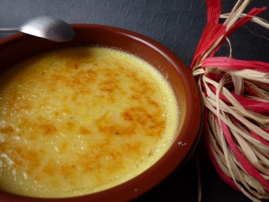 Crème brûlée au yuzu