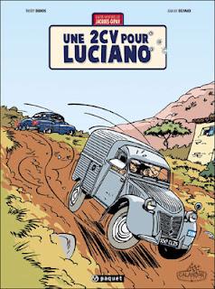 Album BD : Une 2CV pour Luciano de Thierry Dubois et Jean-luc Delvaux