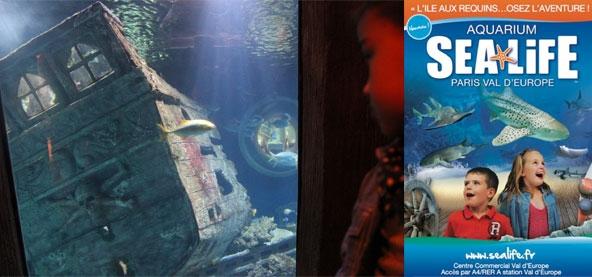 « L’Ile aux Requins… Osez l’aventure ! » à Sea Life Paris « L’Ile aux Requins… Osez l’aventure ! » à Sea Life Paris