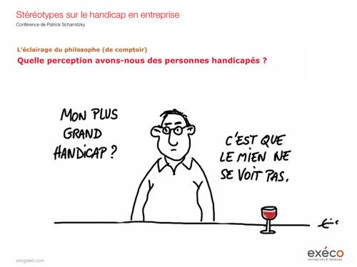 #dessin Stéréotypes sur le #handicap en entreprise Handicap_invisible