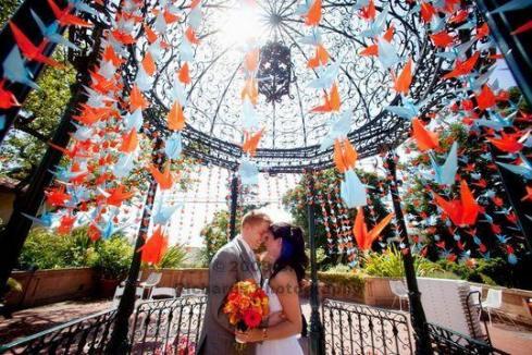 mariage-paper-crane wedding paper crane