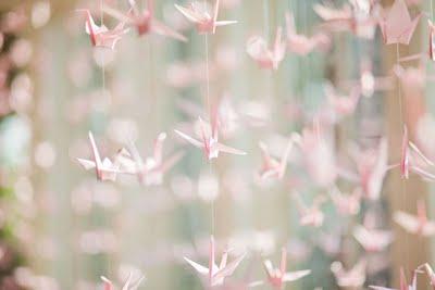 mariage-oiseau-papier-paper-crane wedding paper crane