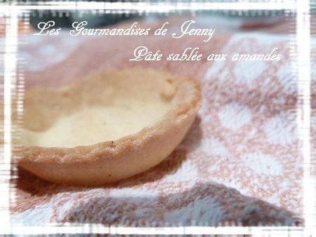Pâte sablée aux amandes pâte sablée aux amandes