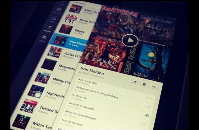 Spotify : une application iPad sous peu ?