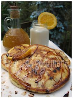 Crêpes à l'orange et au chocolat Crêpes à l'orange et au chocolat