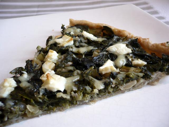 Tarte aux épinards et à la féta Tarte aux épinards et à la féta