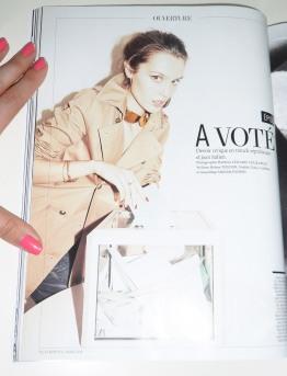 Sujet Mode A Voté - L'Officiel Avril 2012 Revue de Presse : Mon Sac de Fille a voté pour L’Officiel du mois d’Avril