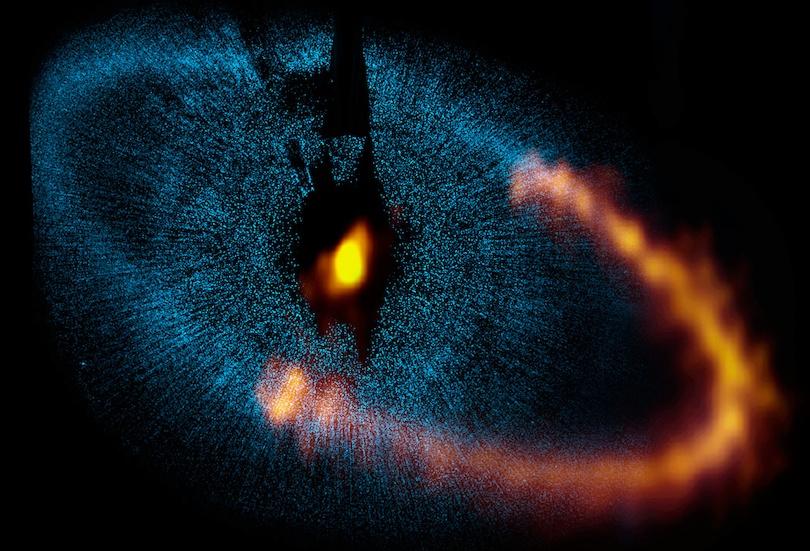 Le jeune système planétaire de Fomalhaut sous l’oeil d’ALMA National Radio Astronomy Observatory ALMA Antennae Image