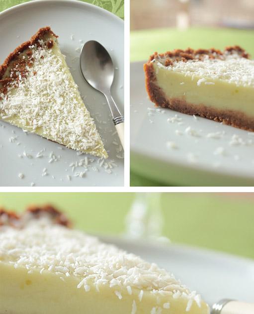 Key lime pie, avocat, coco Key lime pie végétale, à l’avocat & noix de coco