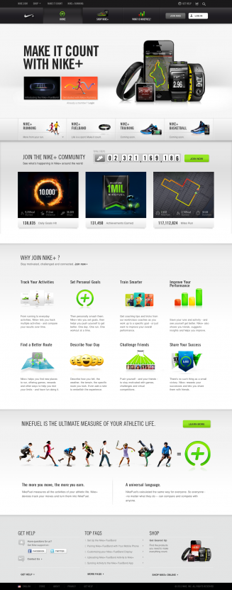 Nike+ Mac Aficionados Apple et 20 sites web à couper le souffle!
