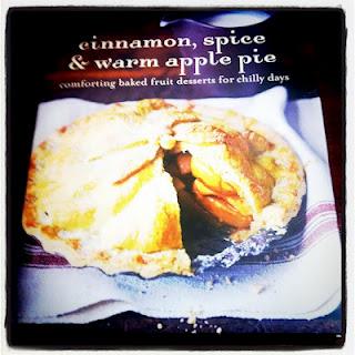 Cinnamon, Spice and warm apple pie baking book