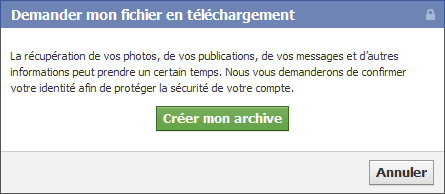 sauvegarde_facebook_4 Télécharger la totalité du contenu de votre compte Facebook