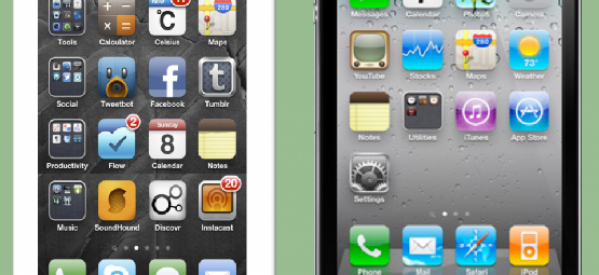 Concept d’iPhone 5 avec un écran 4 pouces