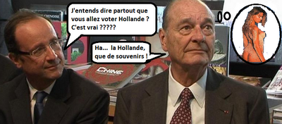 Chirac votera Hollande au premier tour !