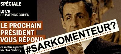 Sarkozy tout en négation sur France Inter