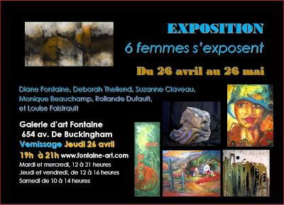 Louise Falstrault expose ses sculptures