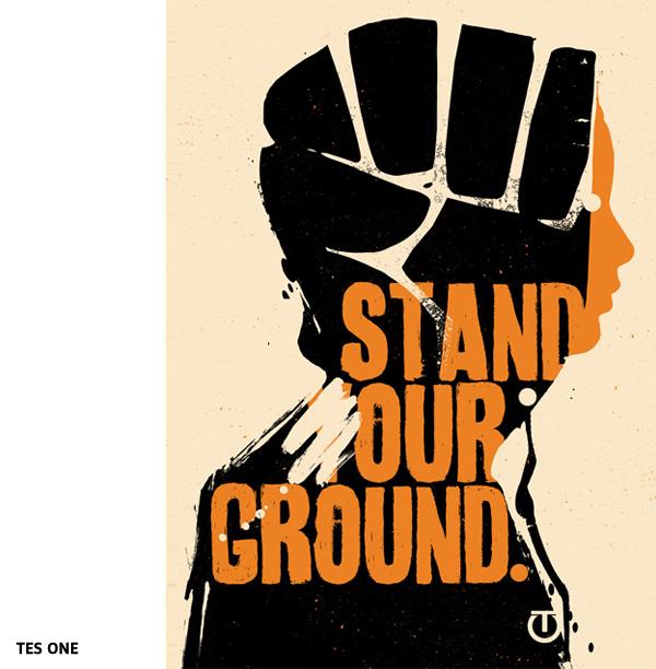 Stand your ground par Tes One