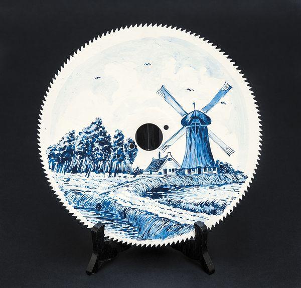 delvoye-wim-delft-03-133476458267460 Les émailles trash de delft de Wim Delvoye aux enchères Céramique Design & Moderne