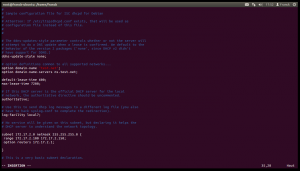 Installation d’un serveur DHCP sous Ubuntu 11.10