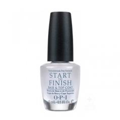 Vernis Start to Finish de OPI - Base, Fortifiant et Top Coat Le vernis start to finish d’OPI