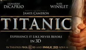 Le film Titanic en 3D 2012