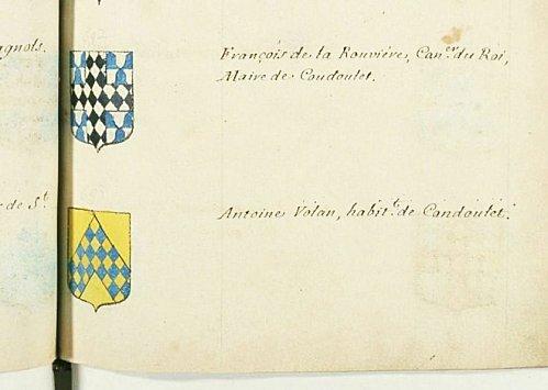 Les Armes de Codolet. la rouviere et vouland