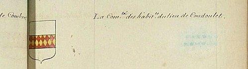 Les Armes de Codolet. Codolet &