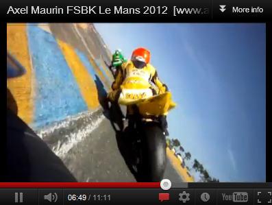 Nouvelle vidéo ! Axel Maurin et le Team CMS au Mans