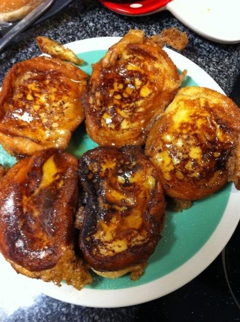 Las Torrijas! Le pain perdu made in Spain….