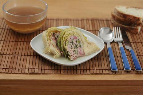 Chou farci Chou farci et bouillon