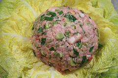 Chou farci Boule de farce à chou