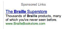 braille superstore Thousand of Braille products, many of which you've never seen before<br />