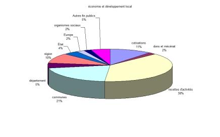 Budget moyen en % 