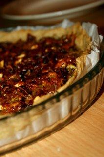 Tarte gratinée à l'oignon