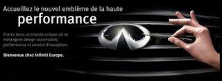Voitures premium: Infiniti prétend viser uniquement 1% du marché