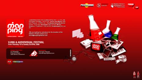 Programme du Mapping Festival 2008 mapping.png