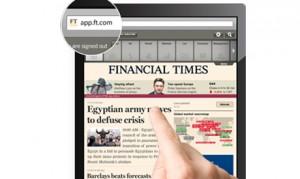 La web app du Financial Times est un succès