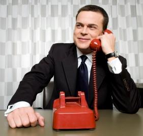 Businessman on Phone Guerre des brevets : Yahoo! réplique 