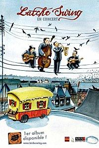 Latché Swing à la capitale affiche latché swing
