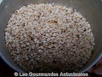Quenelles de riz en croûte de graines