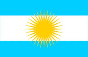 Flag of San Juan province, Argentina (reverse ...