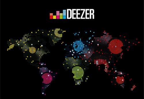 Visuel Deezer WW Deezer est disponible au Canada, en Nouvelle Zélande et en Australie