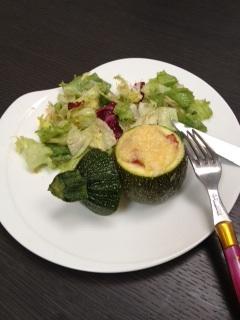 courgette rondes farcies DE JOLIES COURGETTES RONDES FARCIES