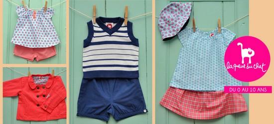 La Queue du Chat - Mode d'été en vente privée mode enfants