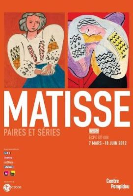 Expo Matisse au centre Georges Pompidou.